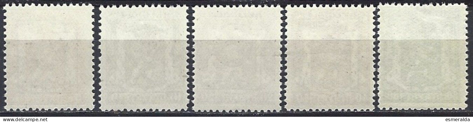(BL47)   PRE 589/93 ,5 Valeurs  ** - Typografisch 1936-51 (Klein Staatswapen)