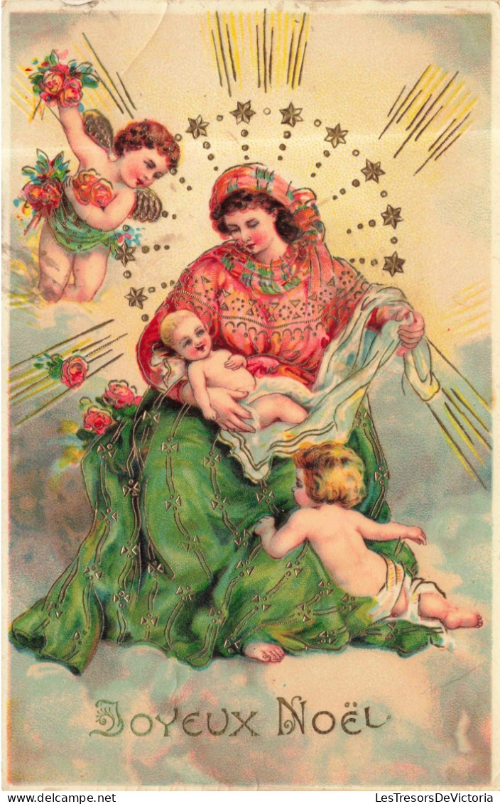 FÊTES - VŒUX  - Joyeux Noel  - Colorisé - Carte Postale Ancienne - Santa Claus