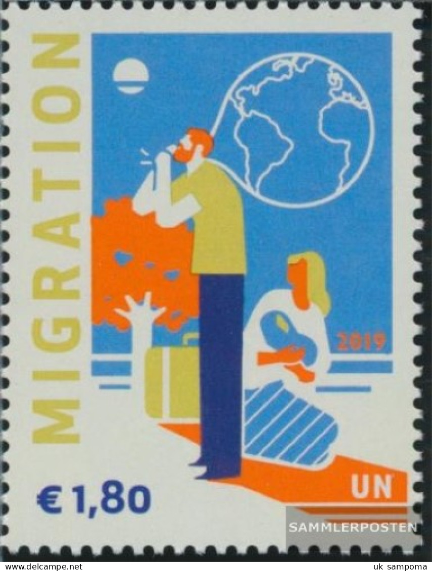 UN - Vienna 1050 (complete Issue) Unmounted Mint / Never Hinged 2019 Migration - Nuovi