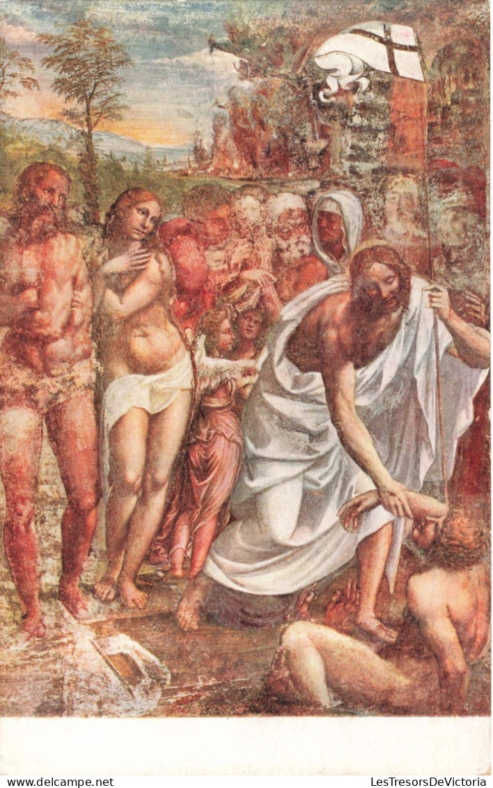 RELIGIONS ET CROYANCES - Jésus - La Descente De Jésus Aux Limbe - Colorisé - Carte Postale Ancienne - Jésus