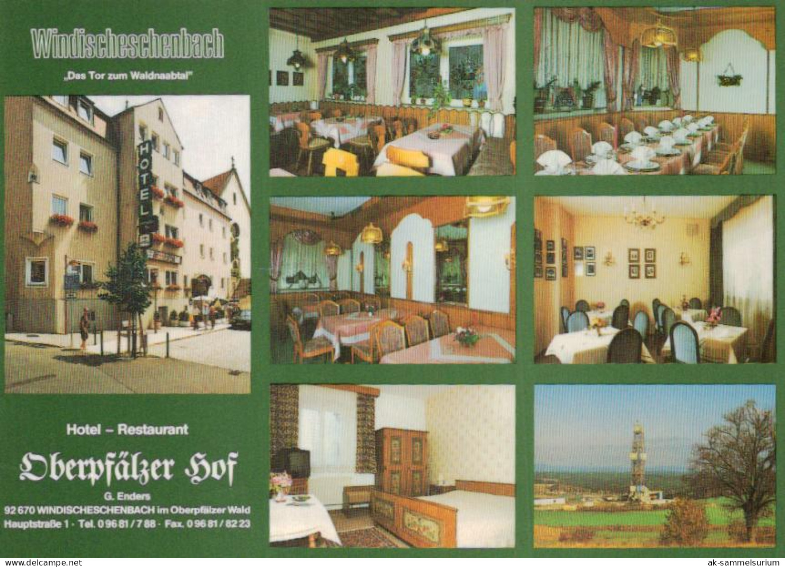 Windischeschenbach / Restaurant "Oberpfälzer Hof" (D-A406) - Windischeschenbach