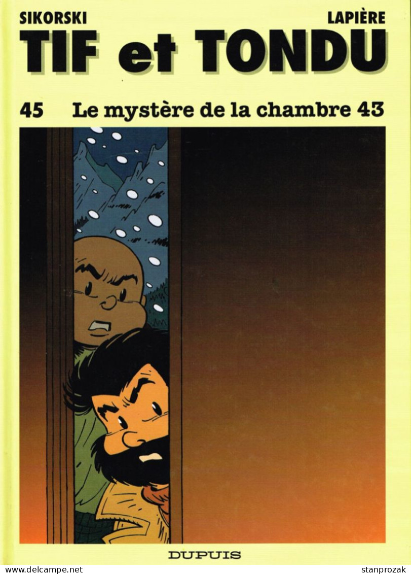 Tif Et Tondu Le Mystère De La Chambre 43 - Tif Et Tondu