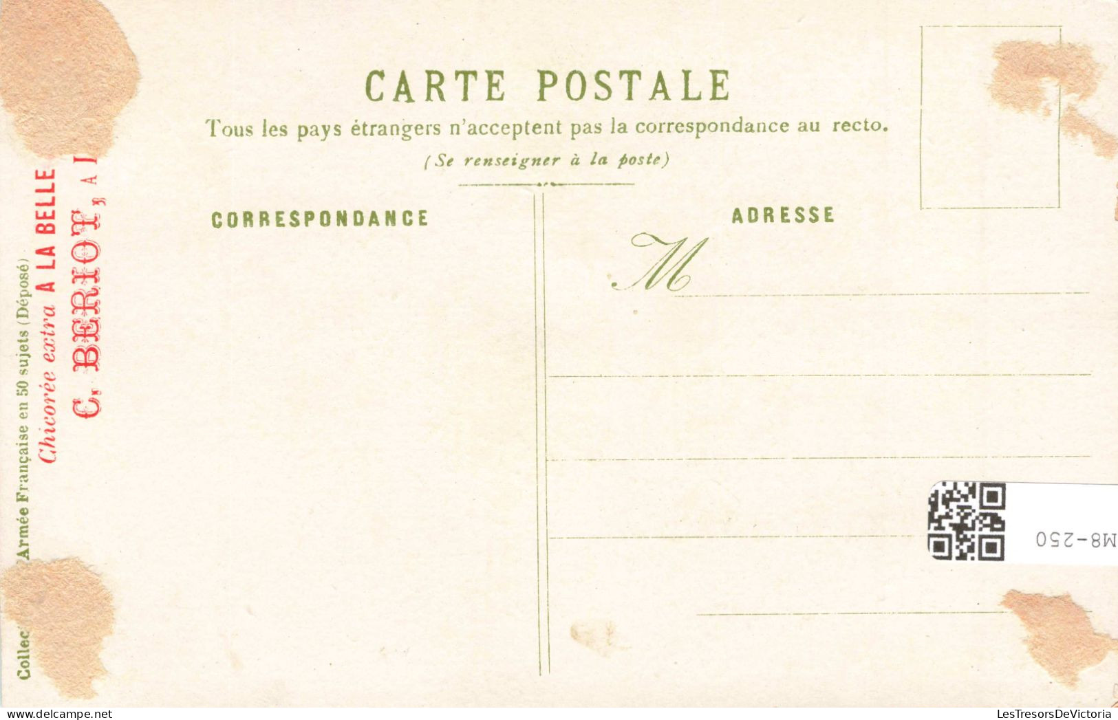 MILITARIA - Artillerie De Forteresse - France -  Carte Postale Ancienne - Matériel