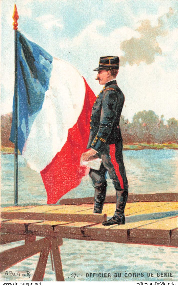 MILITARIA - Officier Du Corps De Génie - France -  Carte Postale Ancienne - Characters