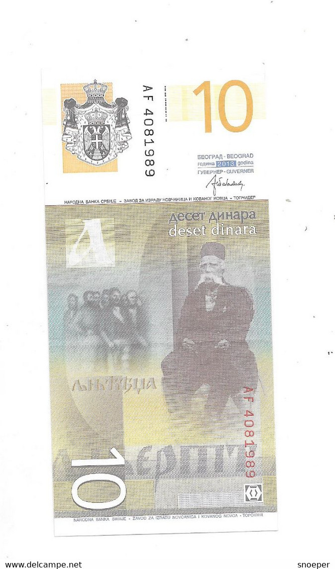 *serbia 10 Dinar 2013 - Serbie
