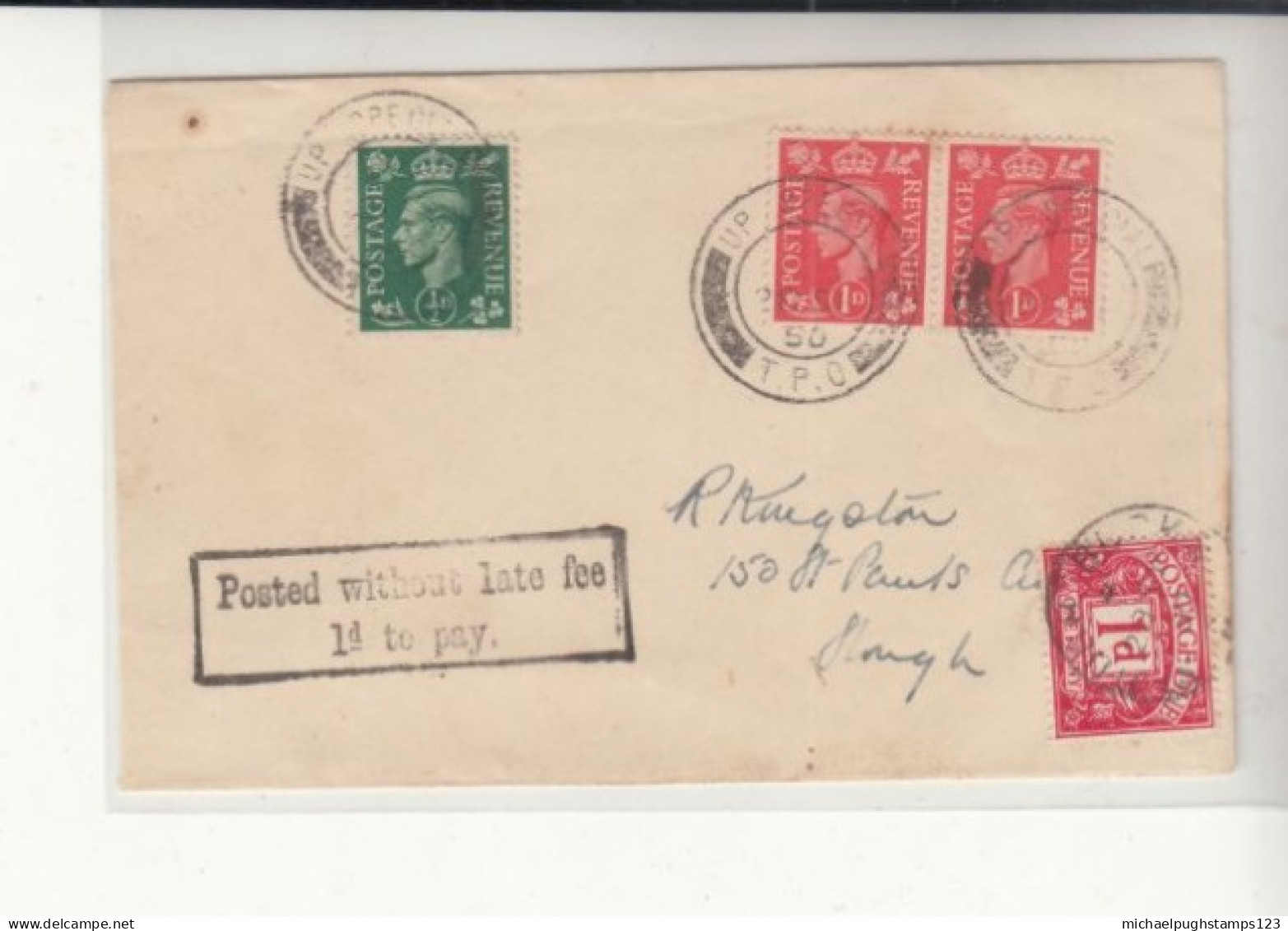 G.B. / Railways / Late Fee Mail / Tax - Non Classés