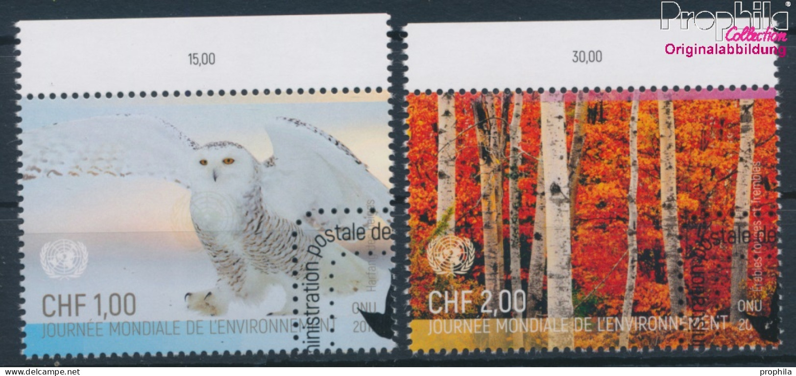 UNO - Genf 1008-1009 (kompl.Ausg.) Gestempelt 2017 Tag Der Umwelt (10196822 - Used Stamps