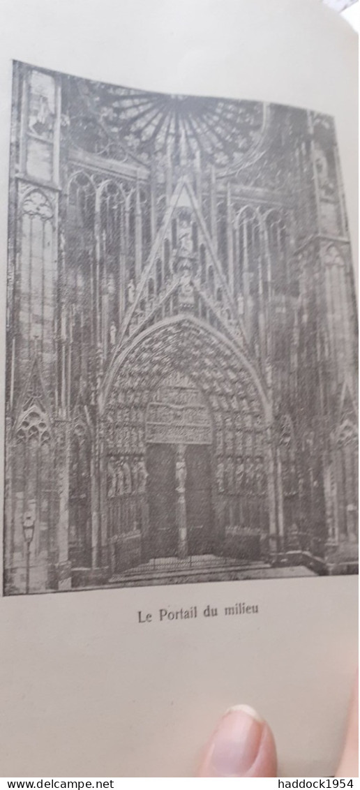 La Cathédrale De STRASBOURG ABBE J. GASS Librairie Union 1929 - Alsace