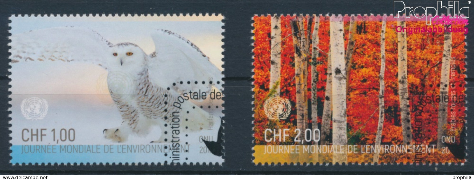 UNO - Genf 1008-1009 (kompl.Ausg.) Gestempelt 2017 Tag Der Umwelt (10196834 - Oblitérés