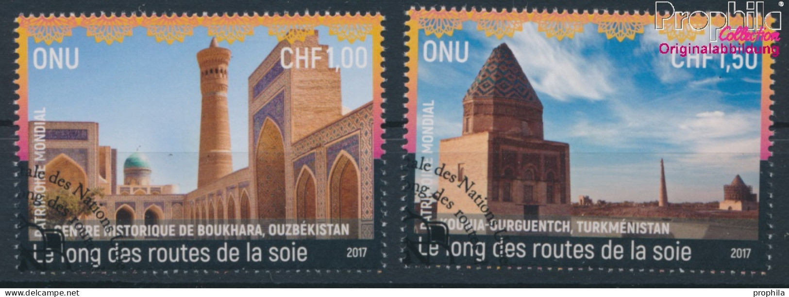 UNO - Genf 1010-1011 (kompl.Ausg.) Gestempelt 2017 Entlang Der Seidenstraße (10196810 - Used Stamps