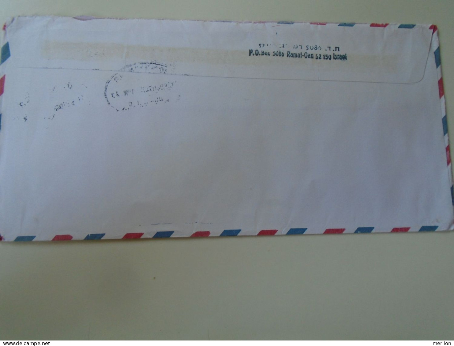 D198256  Israel  Airmail  Cover 1998  - Tel Aviv -Yafo    Sent To Hungary - Brieven En Documenten