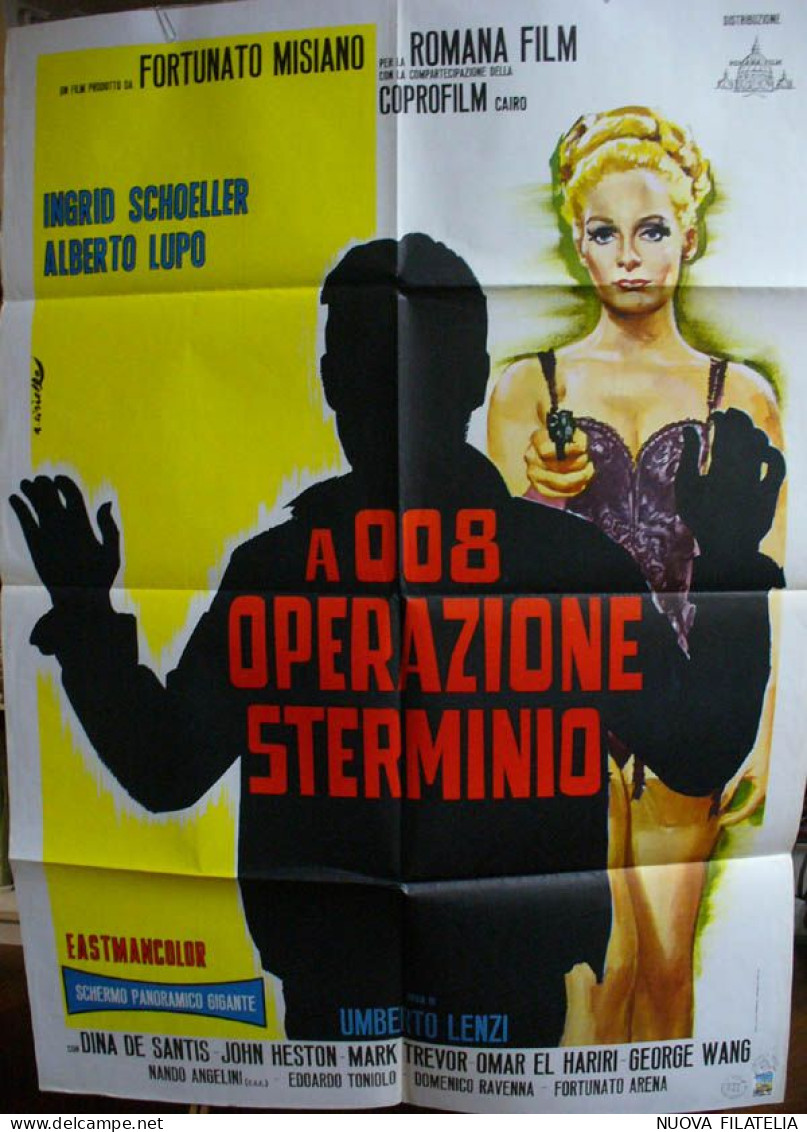A 008 OPERAZIONE STERMINIO - Affiches & Posters