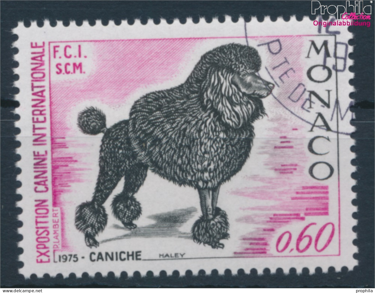 Monaco 1182 (kompl.Ausg.) Gestempelt 1975 Hundeausstellung (10196373 - Usados