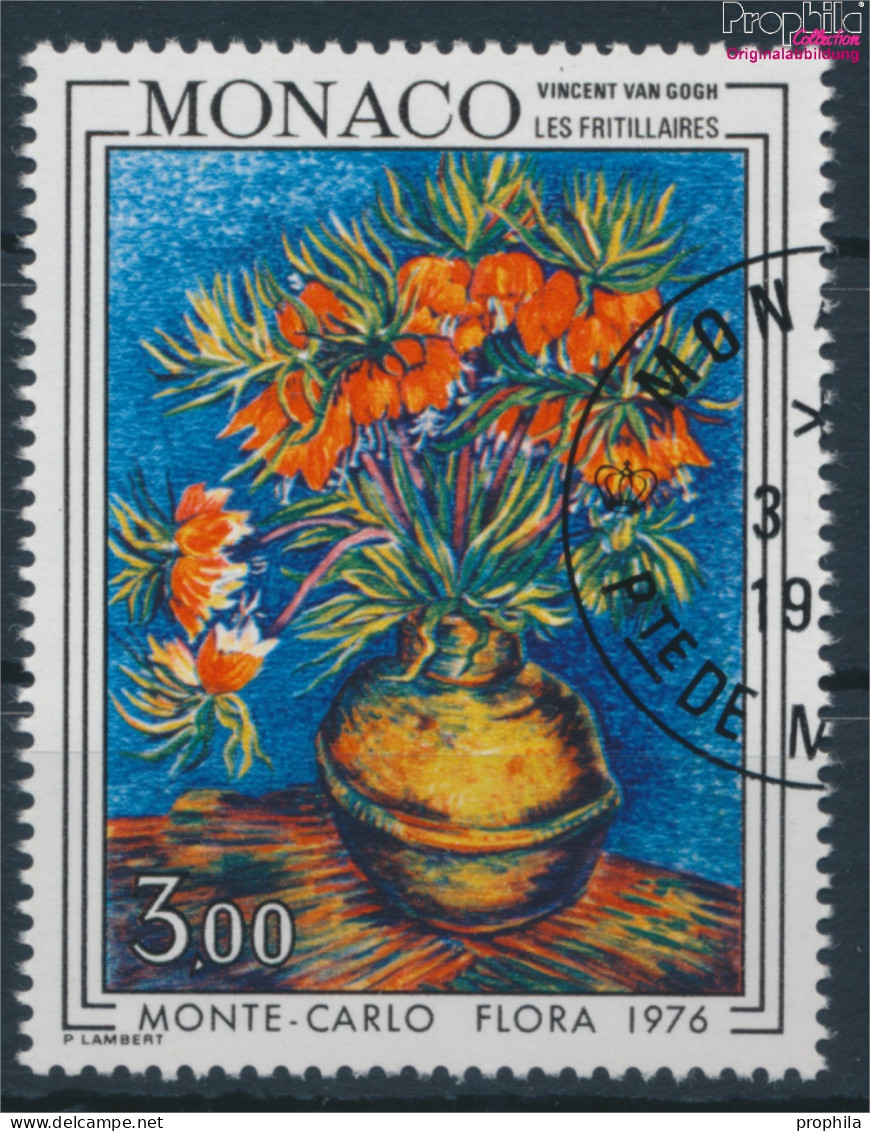 Monaco 1224 (kompl.Ausg.) Gestempelt 1976 Blumenschau (10196360 - Usados