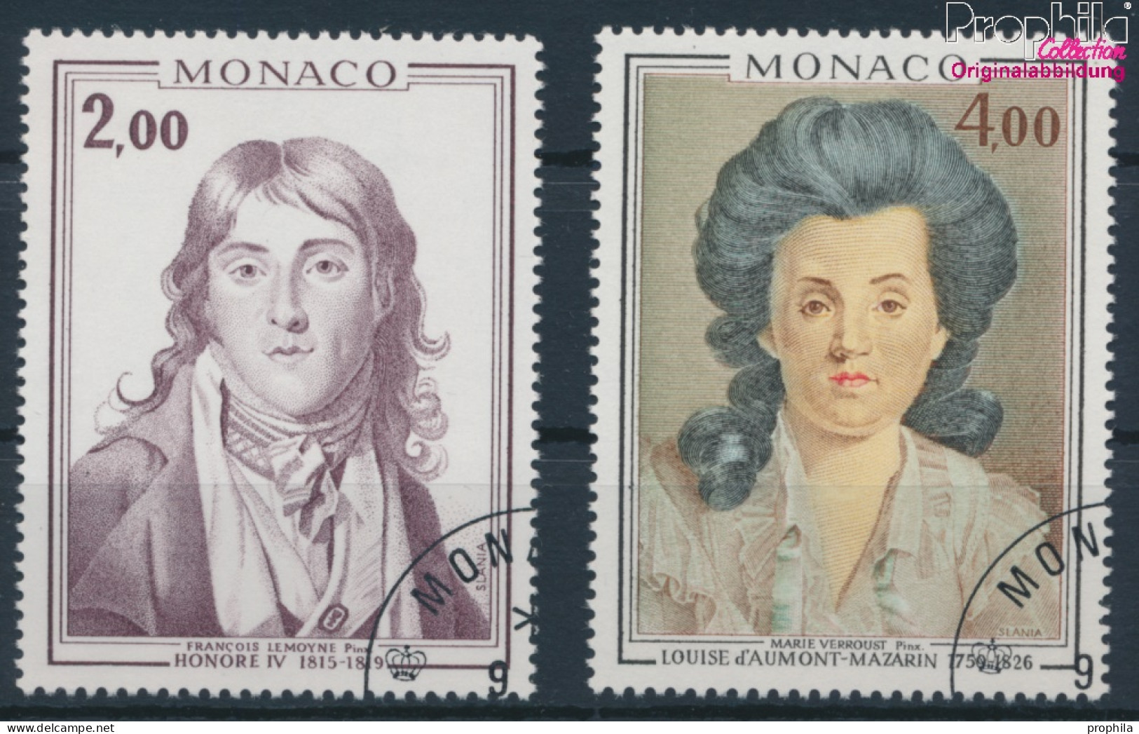 Monaco 1237-1238 (kompl.Ausg.) Gestempelt 1976 Gemälde (10196357 - Usados