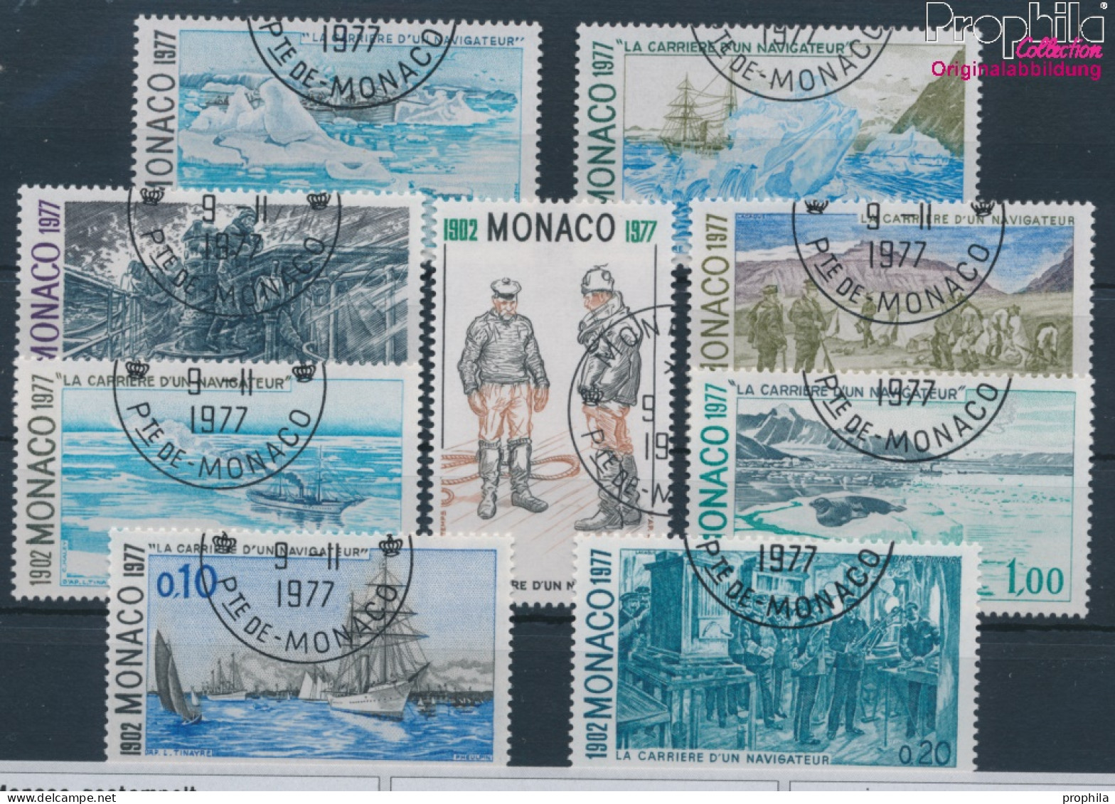 Monaco 1279-1287 (kompl.Ausg.) Gestempelt 1977 Seefahrer (10196341 - Usados