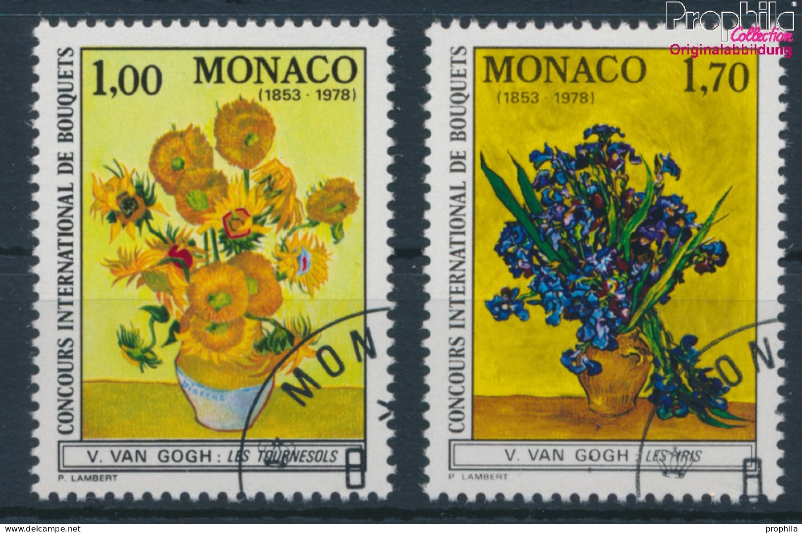 Monaco 1345-1346 (kompl.Ausg.) Gestempelt 1978 Floristen (10196325 - Usados