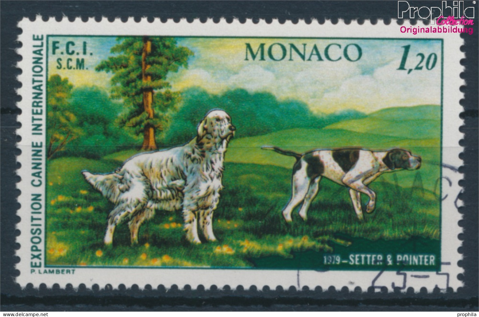 Monaco 1379 (kompl.Ausg.) Gestempelt 1979 Hundeausstellung (10196317 - Usados