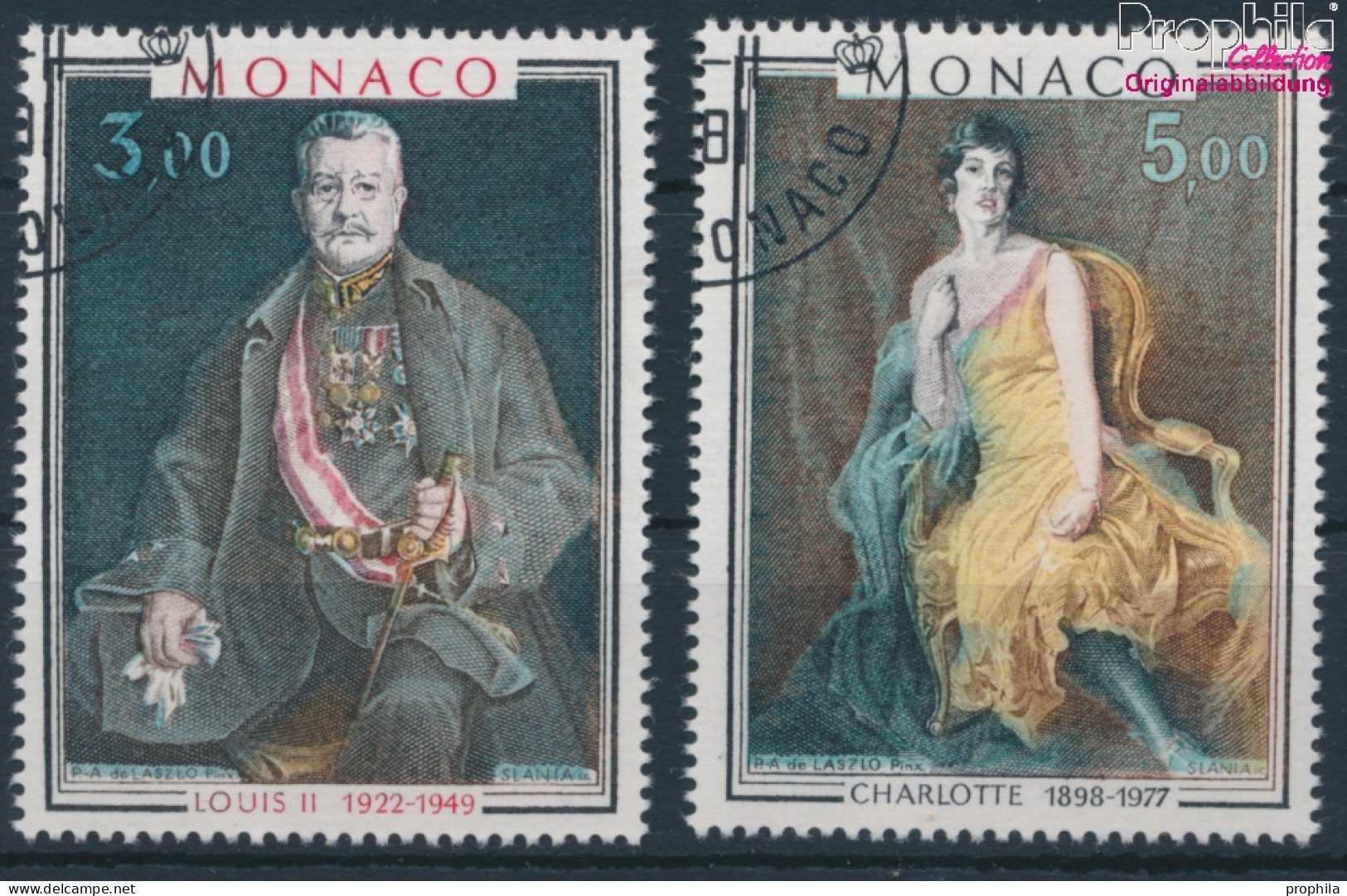 Monaco 1487-1488 (kompl.Ausg.) Gestempelt 1981 Gemälde (10196281 - Oblitérés