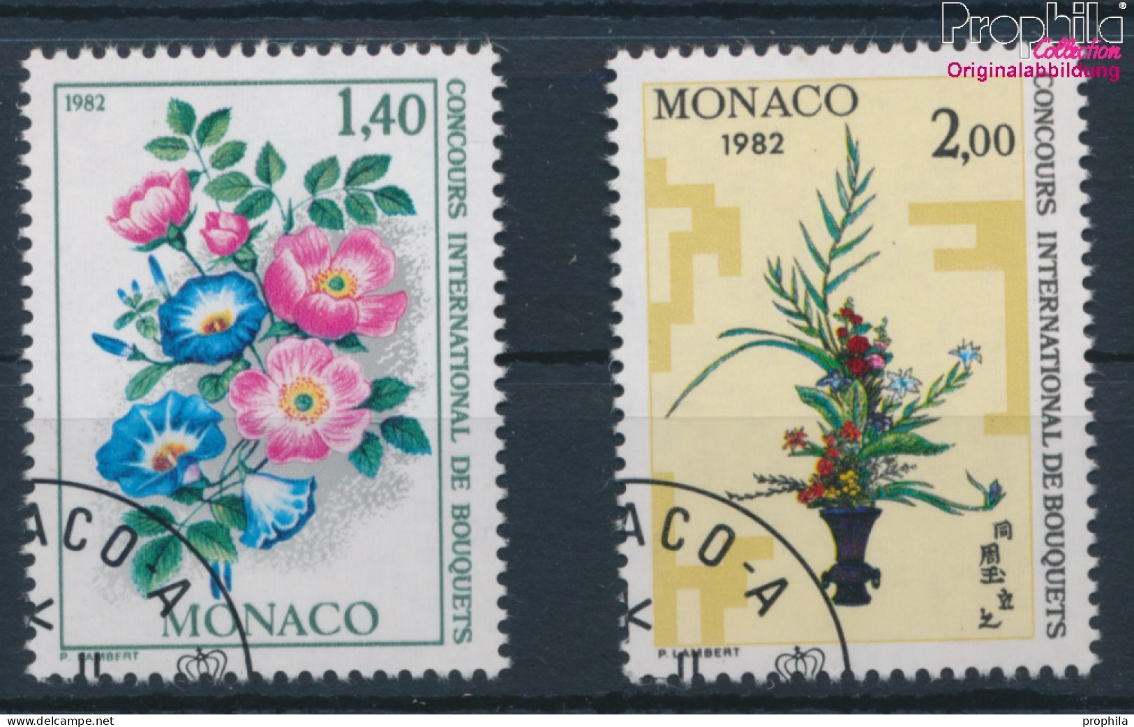 Monaco 1496-1497 (kompl.Ausg.) Gestempelt 1981 Floristen (10196278 - Usati