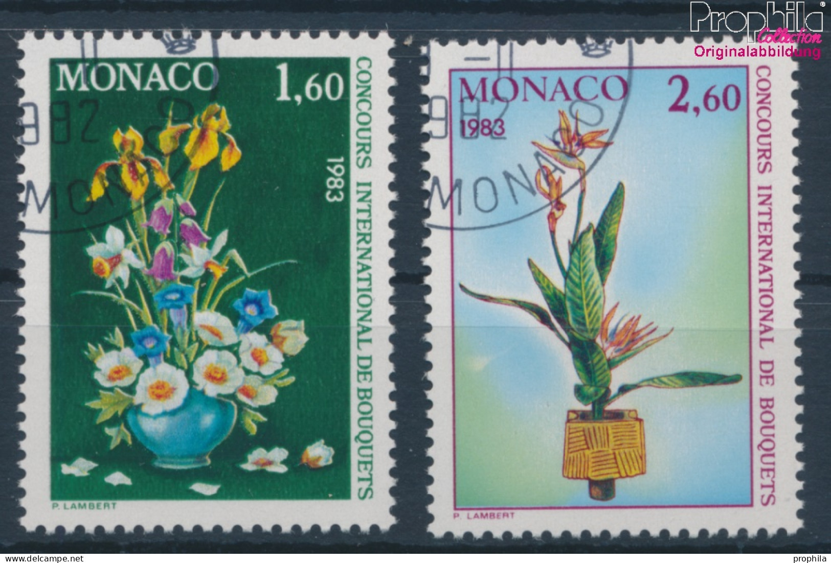 Monaco 1558-1559 (kompl.Ausg.) Gestempelt 1982 Blumenbinderei (10198053 - Used Stamps