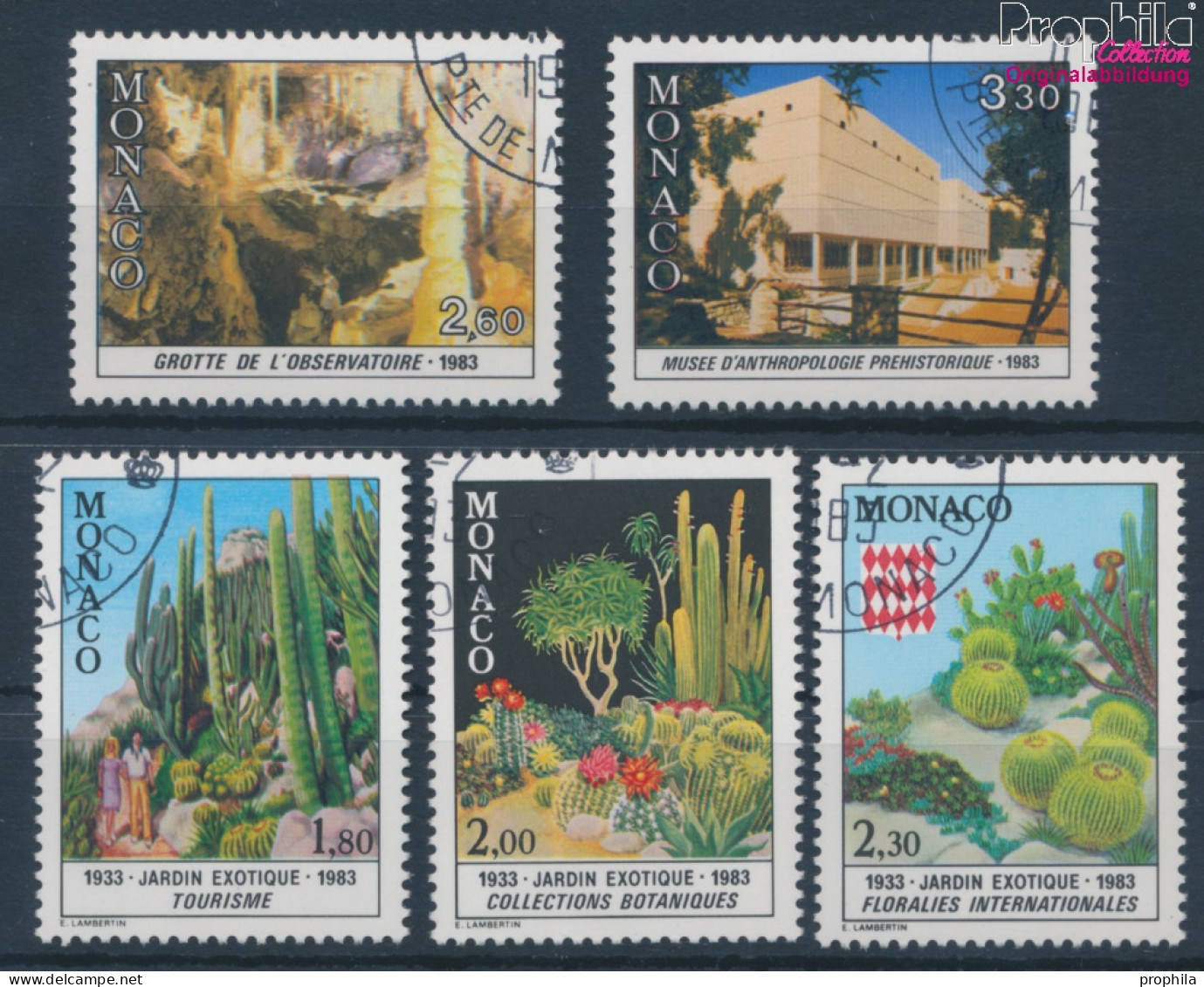 Monaco 1571-1575 (kompl.Ausg.) Gestempelt 1983 Exotischer Garten (10198047 - Used Stamps