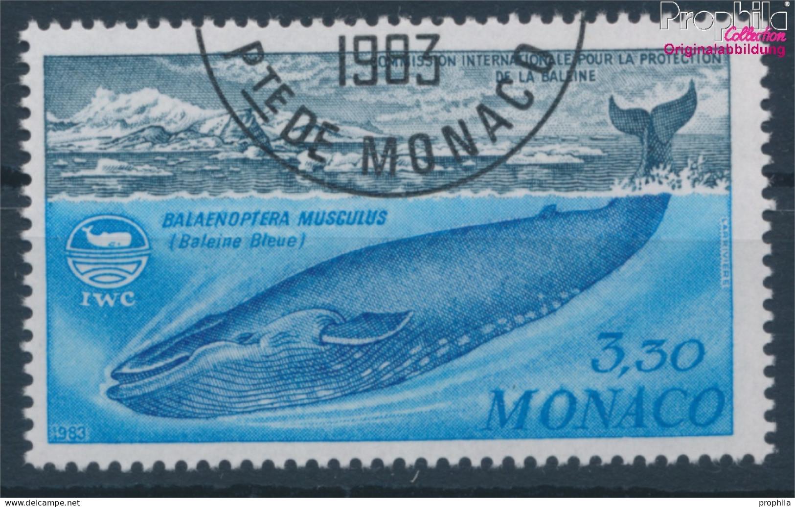 Monaco 1584 (kompl.Ausg.) Gestempelt 1983 Schutz Der Wale (10198041 - Usati