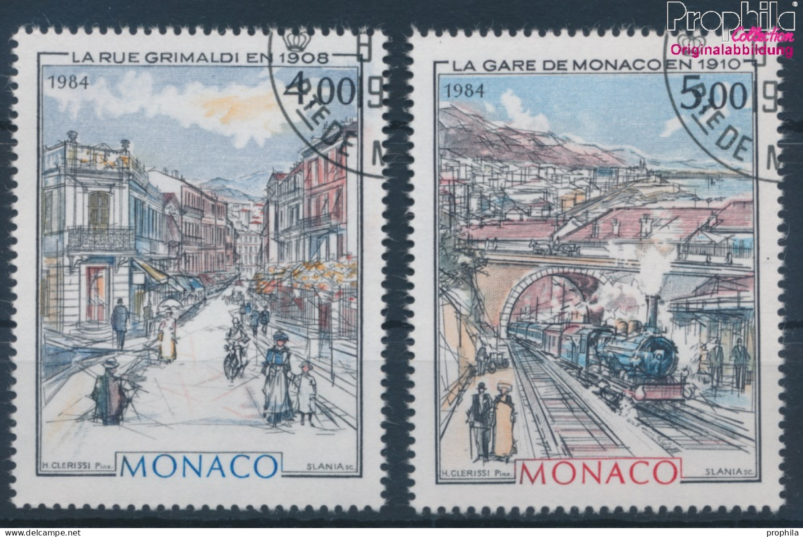 Monaco 1649-1650 (kompl.Ausg.) Gestempelt 1984 Monte Carlo & Monaco (10198020 - Gebraucht