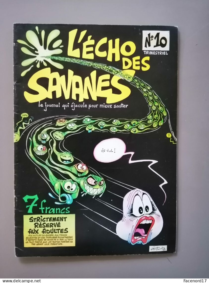 L'écho Des Savanes N°10 1974 - L'Echo Des Savanes