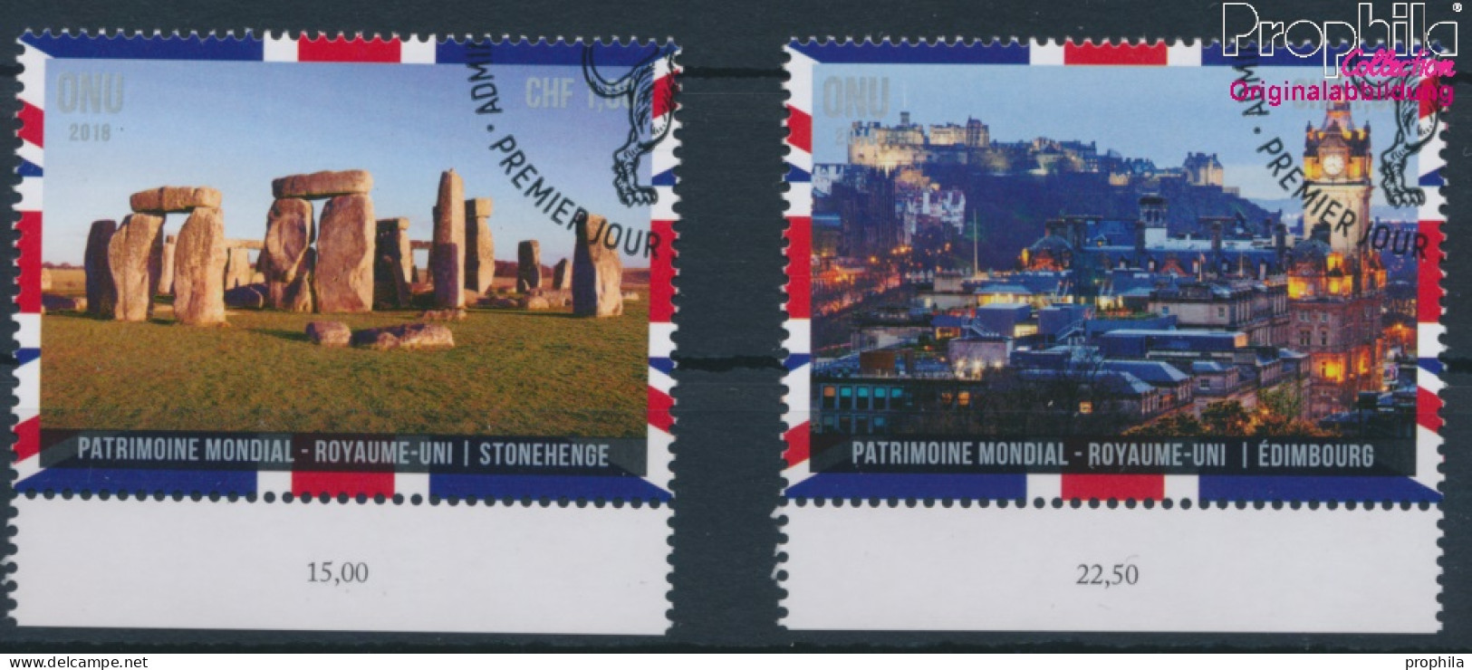 UNO - Genf 1045-1046 (kompl.Ausg.) Gestempelt 2018 Vereinigtes Königreich (10196701 - Used Stamps