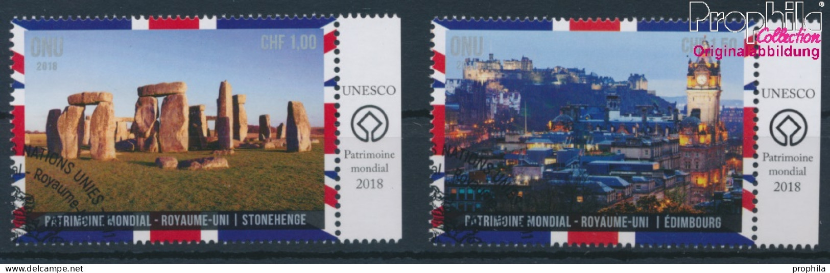 UNO - Genf 1045-1046 (kompl.Ausg.) Gestempelt 2018 Vereinigtes Königreich (10196702 - Used Stamps