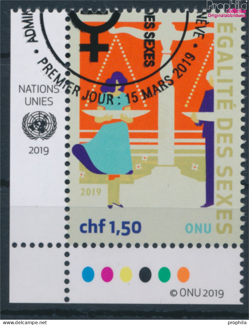 UNO - Genf 1073 (kompl.Ausg.) Gestempelt 2019 Geschlechtergleichstellung (10196678 - Used Stamps