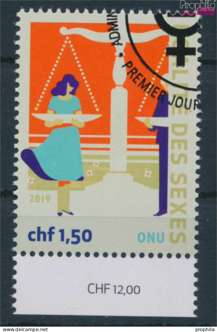 UNO - Genf 1073 (kompl.Ausg.) Gestempelt 2019 Geschlechtergleichstellung (10196682 - Used Stamps