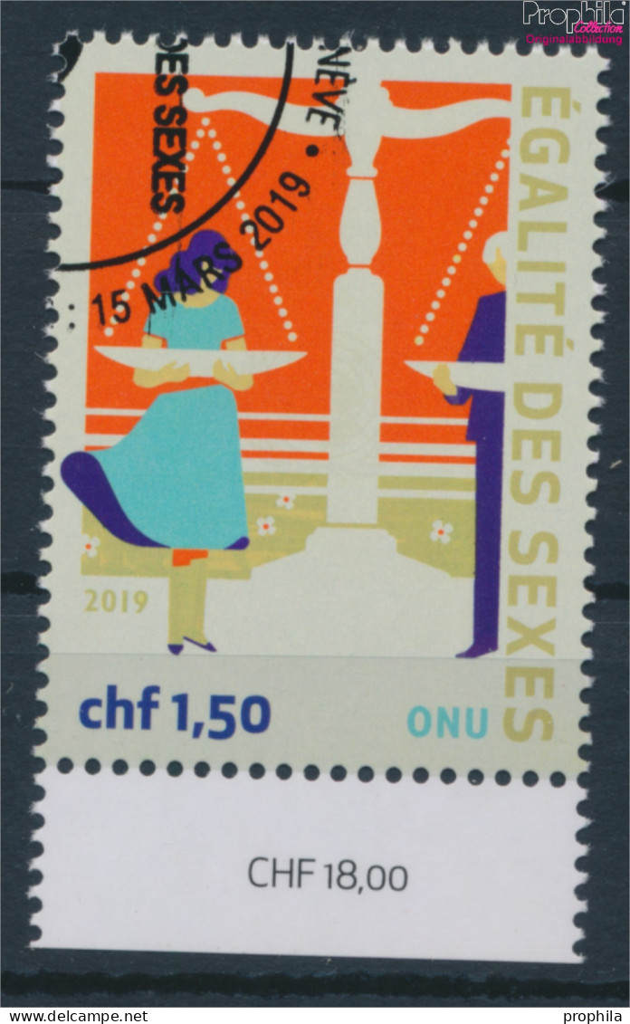 UNO - Genf 1073 (kompl.Ausg.) Gestempelt 2019 Geschlechtergleichstellung (10196686 - Used Stamps