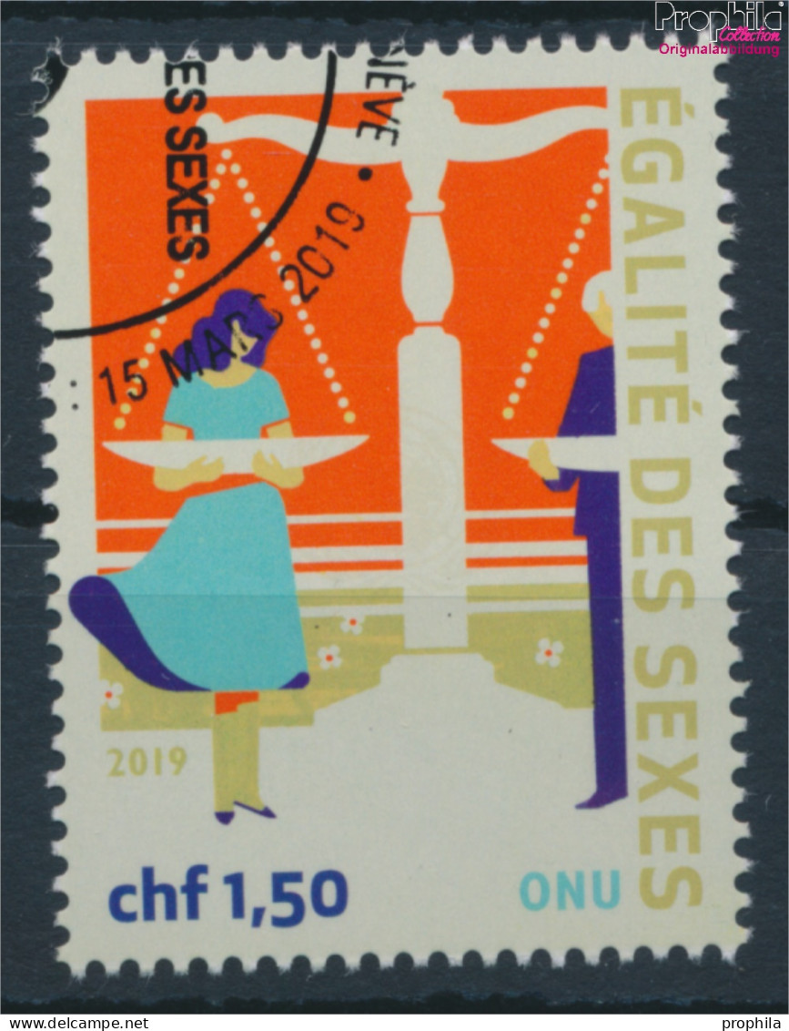 UNO - Genf 1073 (kompl.Ausg.) Gestempelt 2019 Geschlechtergleichstellung (10196688 - Used Stamps