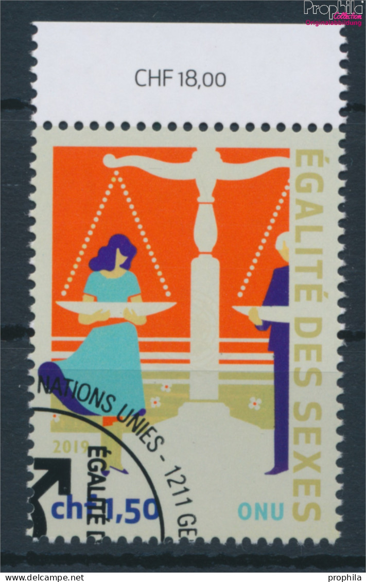 UNO - Genf 1073 (kompl.Ausg.) Gestempelt 2019 Geschlechtergleichstellung (10196689 - Used Stamps