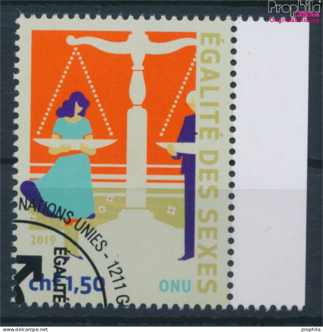 UNO - Genf 1073 (kompl.Ausg.) Gestempelt 2019 Geschlechtergleichstellung (10196695 - Used Stamps