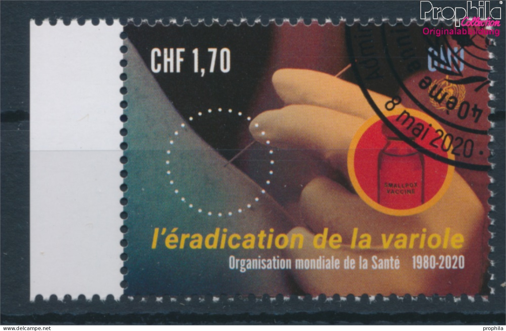 UNO - Genf 1114 (kompl.Ausg.) Gestempelt 2020 Ausrottung Der Pocken (10196630 - Used Stamps