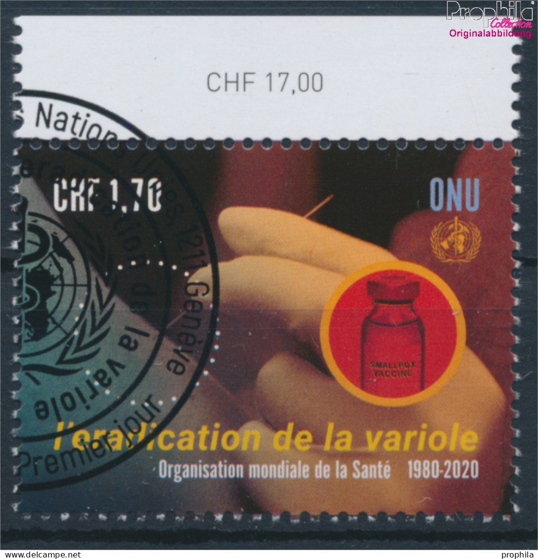 UNO - Genf 1114 (kompl.Ausg.) Gestempelt 2020 Ausrottung Der Pocken (10196637 - Used Stamps