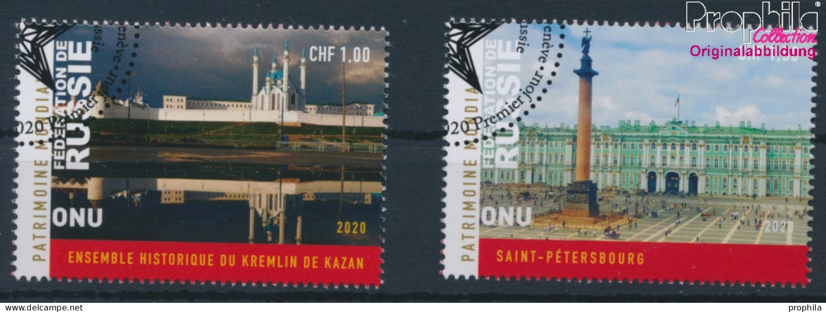 UNO - Genf 1117-1118 (kompl.Ausg.) Gestempelt 2020 Russische Föderation (10196609 - Used Stamps