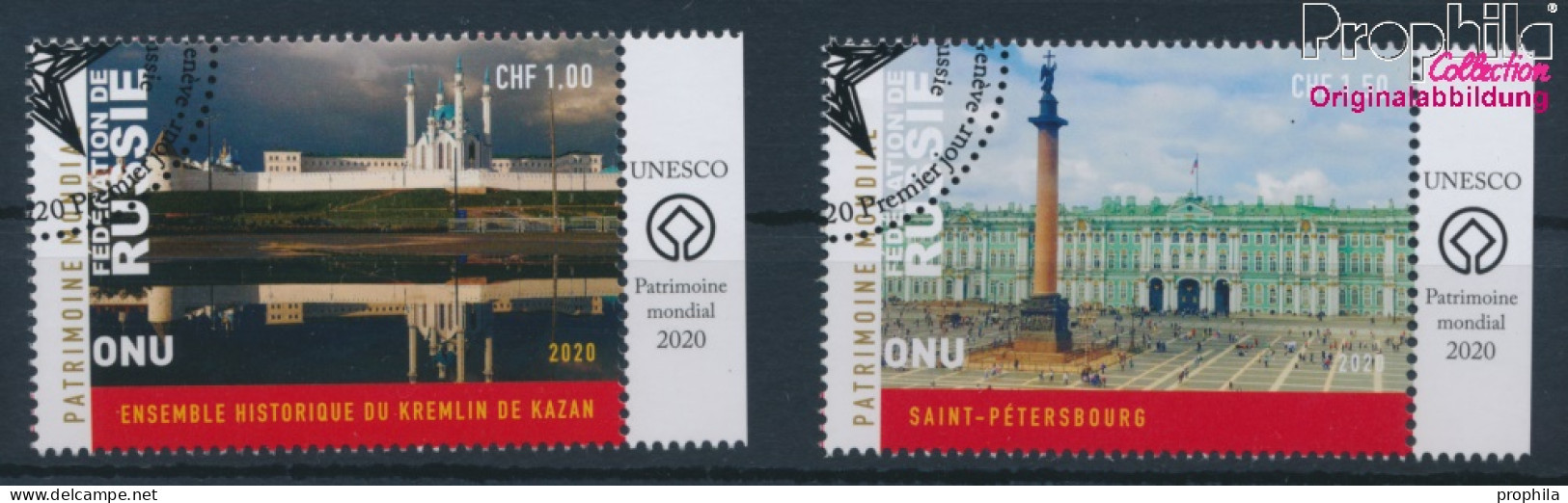 UNO - Genf 1117-1118 (kompl.Ausg.) Gestempelt 2020 Russische Föderation (10196610 - Oblitérés