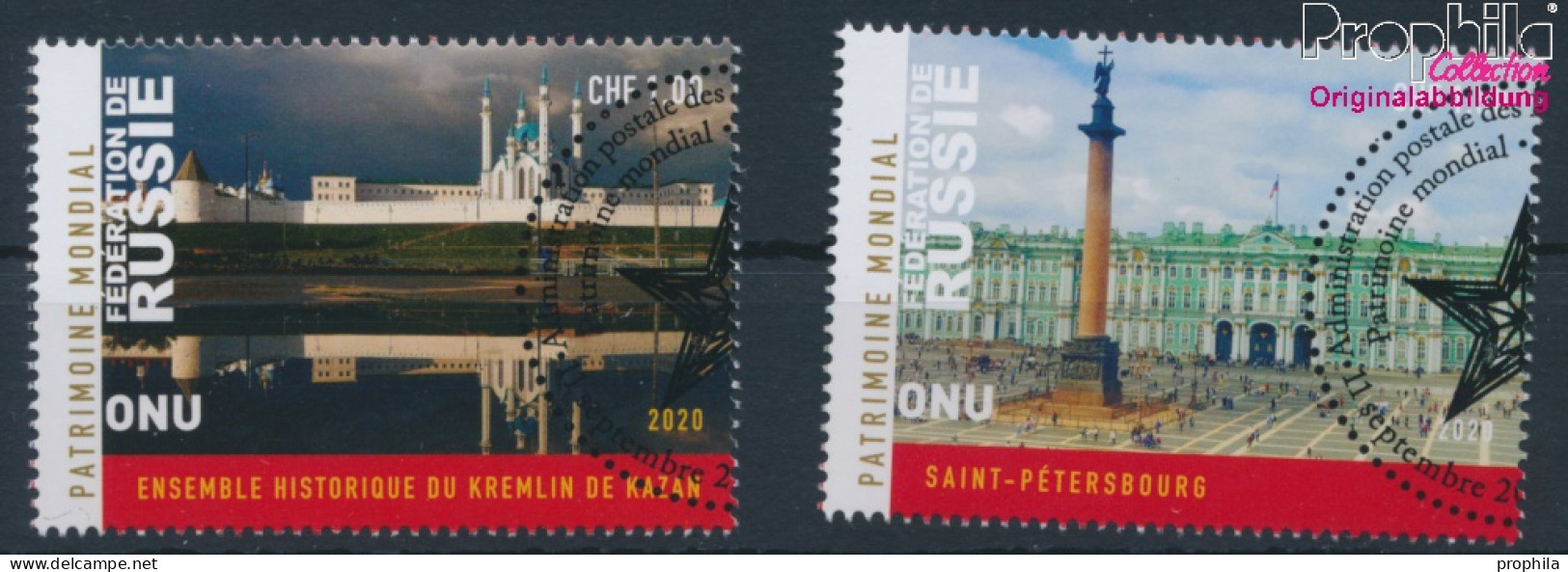 UNO - Genf 1117-1118 (kompl.Ausg.) Gestempelt 2020 Russische Föderation (10196612 - Usati