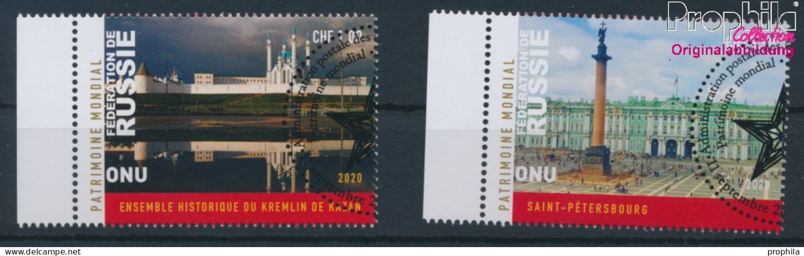 UNO - Genf 1117-1118 (kompl.Ausg.) Gestempelt 2020 Russische Föderation (10196615 - Used Stamps