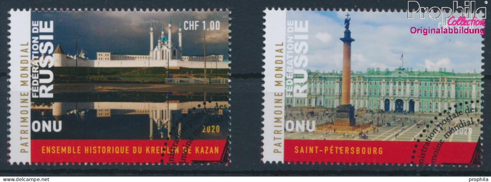 UNO - Genf 1117-1118 (kompl.Ausg.) Gestempelt 2020 Russische Föderation (10196616 - Used Stamps