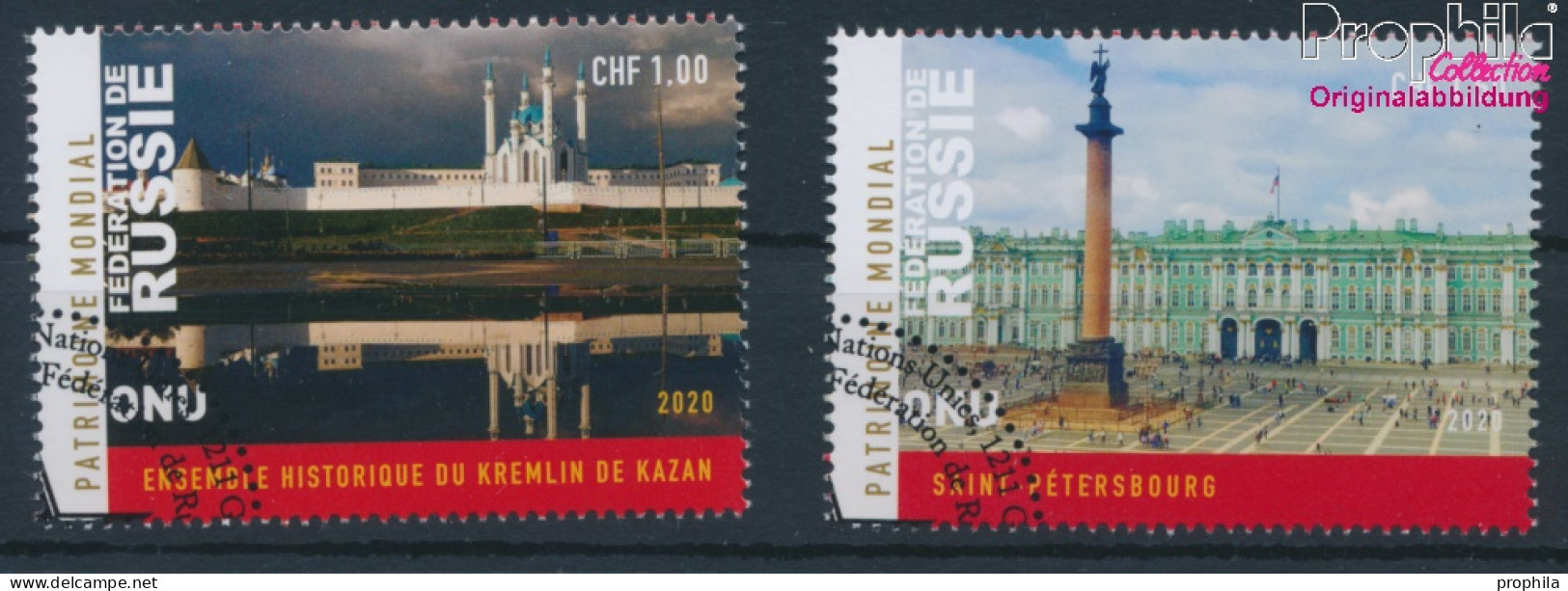 UNO - Genf 1117-1118 (kompl.Ausg.) Gestempelt 2020 Russische Föderation (10196617 - Usati