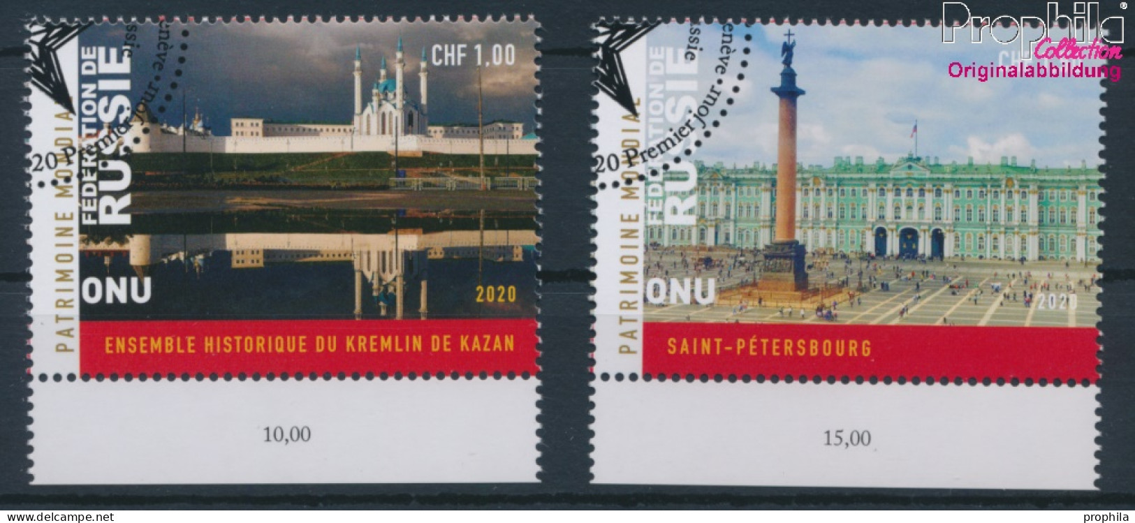 UNO - Genf 1117-1118 (kompl.Ausg.) Gestempelt 2020 Russische Föderation (10196621 - Oblitérés