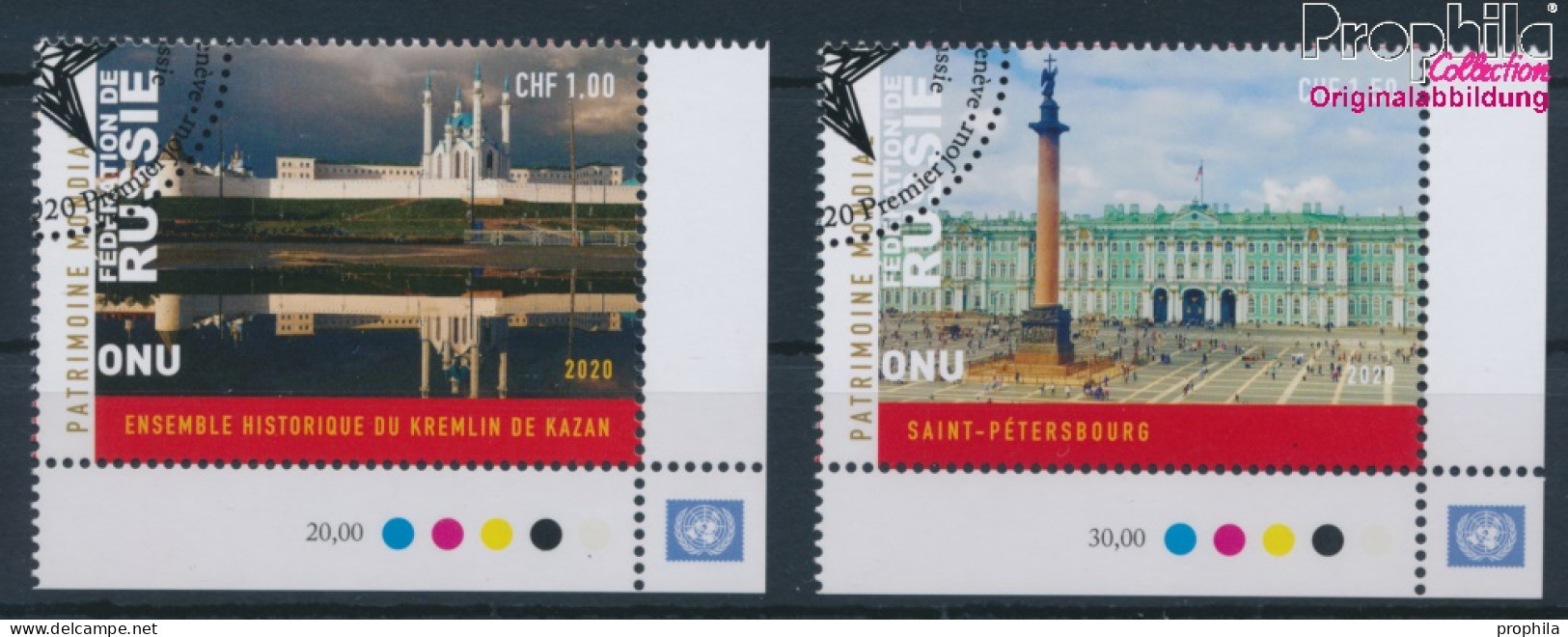 UNO - Genf 1117-1118 (kompl.Ausg.) Gestempelt 2020 Russische Föderation (10196622 - Usados