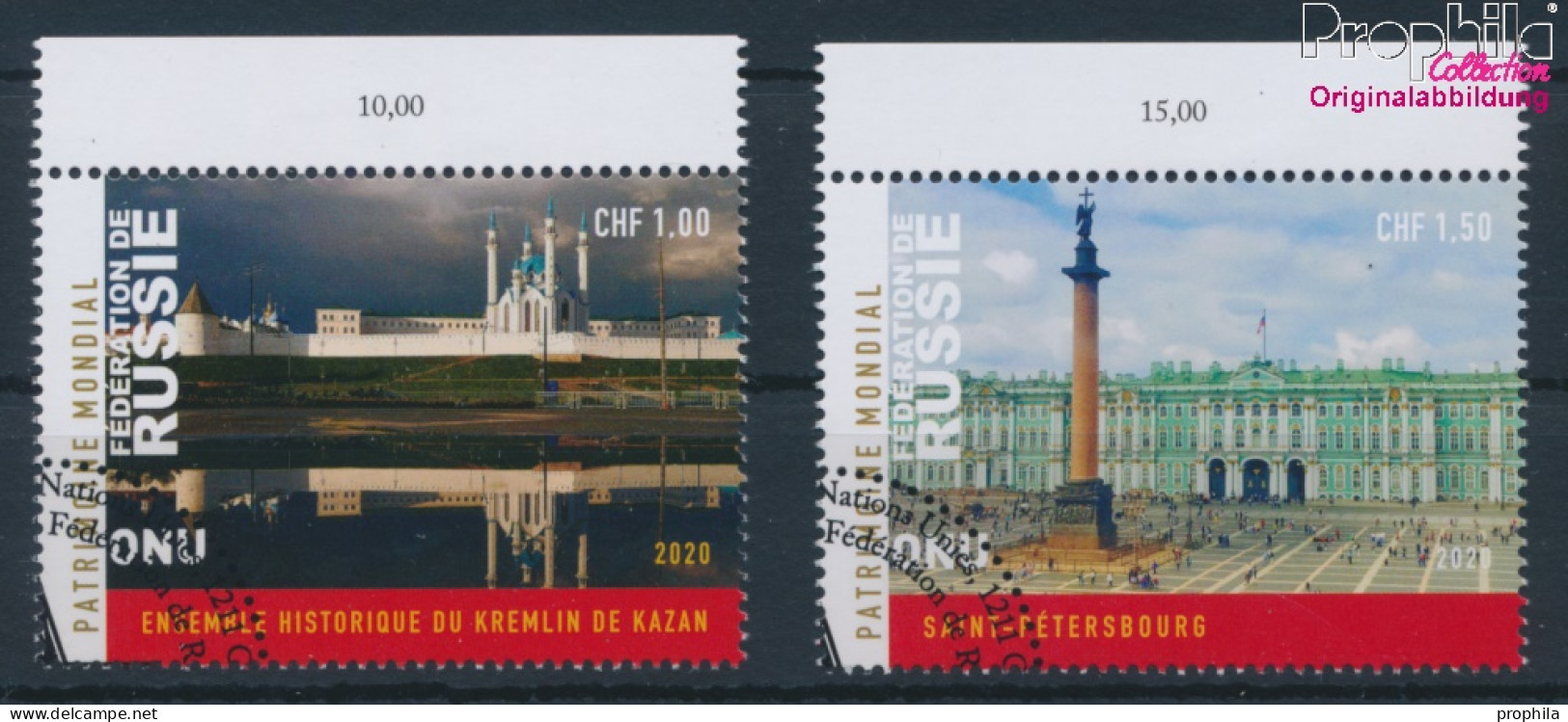 UNO - Genf 1117-1118 (kompl.Ausg.) Gestempelt 2020 Russische Föderation (10196625 - Usati