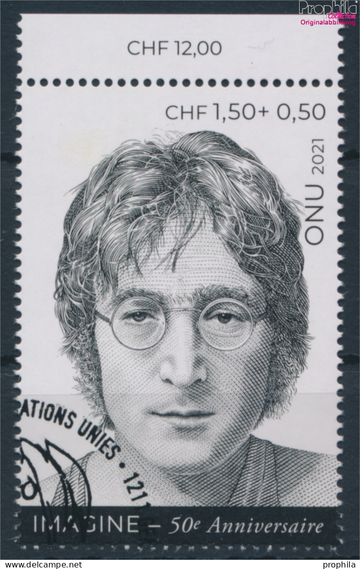 UNO - Genf 1148 (kompl.Ausg.) Gestempelt 2021 Imagine Von John Lennon (10196567 - Oblitérés