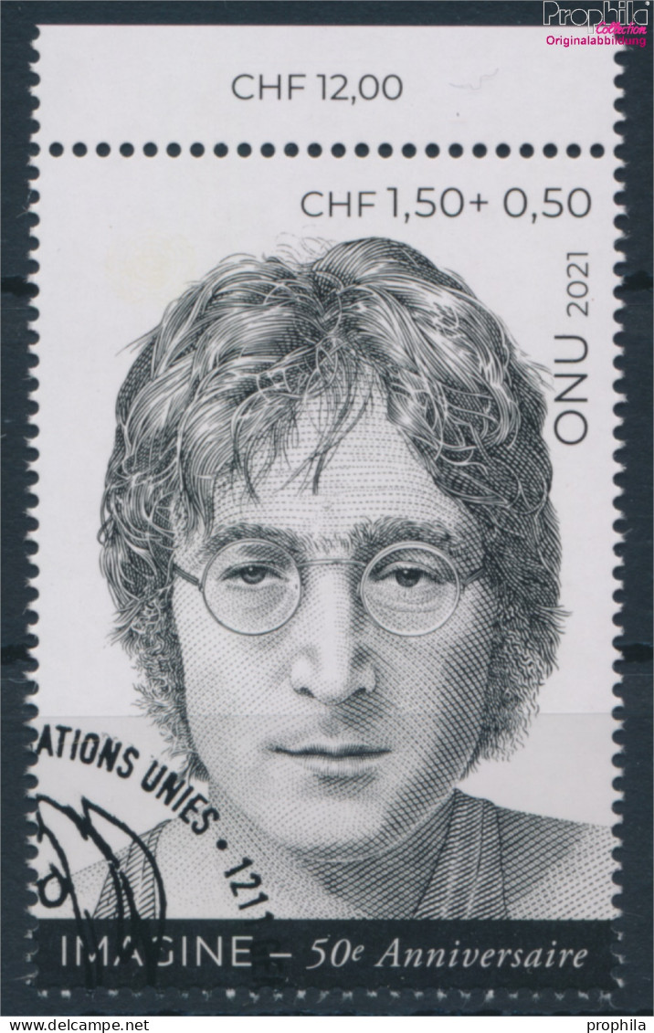 UNO - Genf 1148 (kompl.Ausg.) Gestempelt 2021 Imagine Von John Lennon (10196567 - Gebruikt